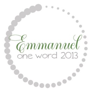 OneWord2013_Emmanuel